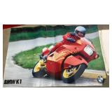 BMW Calendar and Large K1 poster