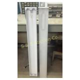 (2) 4 foot light fixtures