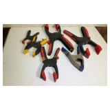 Squeeze clamps