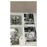 (4)  Autographed racing photographs BMW