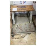 Vintage Craftsmann Creeper Seat