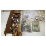 Box of hose clamps pipe