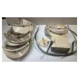 Lot of  helmet parts Visor Chin guards
