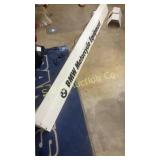 Lighted BMW motorcycle equipment sign 8 feet long