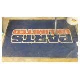 Parts Unlimited rug 3' by 5'