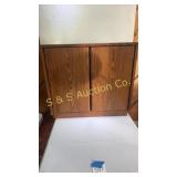 VCR storage cabinet