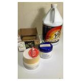Polishing soap paste wax and armor all