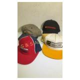4 hats