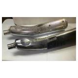 Pair of BMW exhaust mufflers
