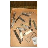 Flat of advertising bottle openers