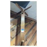 Eclipse 7 foot tall cedar Ad direction post