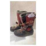Vintage red motorcycle Men's Approx size 46 EU
