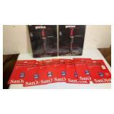 (7) 4GB SD card with Smart chargers