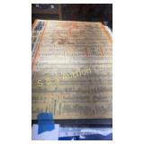 Lot of work bench protectors