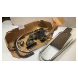 Various motorcycle parts
