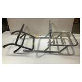 Two motorcycle backrests / Racks