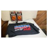 Parts unlimited shirt and flashing lights