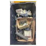 Various Porsche parts in tote