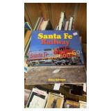 Santa Fe Railway Train book