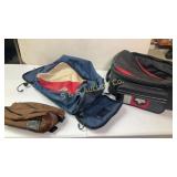 (3) Travel and Motorcycle tank bag