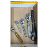 Crescent wrenches & Dowidat wrench