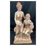 Greek water carriers sculpture (1973) 25'x13'x9'