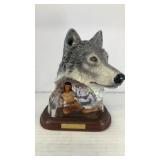 2003 Glass Guardian Spirit from Bradford Exchange