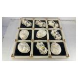 Ceramic Tic Tac Toe w/ Sleeping Cats & Dogs