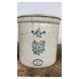 4 gal stoneware crock Western Stoneware with lid