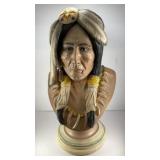 Native American chief bust statue 20'x10'x8'