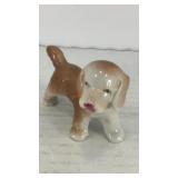 Porcelain spaniel dog figurine 3' x 2.25' x 1.5'