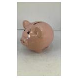 Ceramic pig bank 4' L