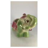 Porcelain elephant planter 7' x 5' x 3.5'