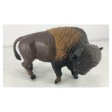Hard rubber buffalo figure 4.5' x 2.5' x 1.5'