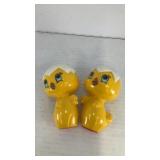 Chicks w/ egg shells salt & pepper shakers
