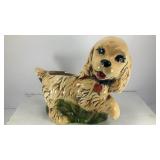 Playful puppy ceramic planter 8.5' x 7.5' x 4'