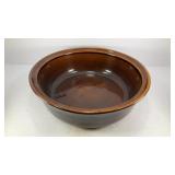 Red Wing dark brown casserole bowl 10' x 3'