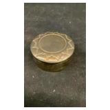 2.5' x 1' silver-plated trinket box