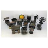 (14) metal pencil sharpeners (home & office theme)