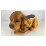 Porcelain spaniel puppy planter 7.5' x 4.5' x 4'