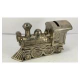 Metal train engine bank 6' L