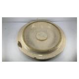 Stoneware crock tray 8' inside 11' outside