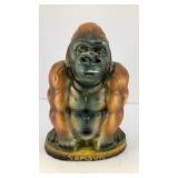 7' Sampson gorilla ceramic coin bank
