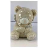 4.5' Bear Angel porcelain coin bank