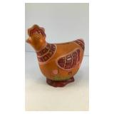 5' chicken thin plaster coin bank