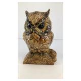 6' ceramic owl vessel