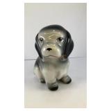 6' sad puppy dog ceramic vessel