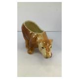 7' Polar Bear ceramic vessel