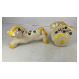 Porcelian Horse & Wagon potpori holder 3' x 7'