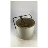Preserving stoneware crock Weir style wire clamp